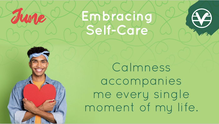 Embracing Self-Care
Calmness accompanies me every single moment if my life.