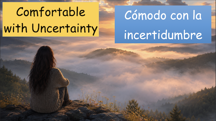 Comfortable with Uncertainty
