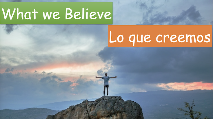 What we Believe