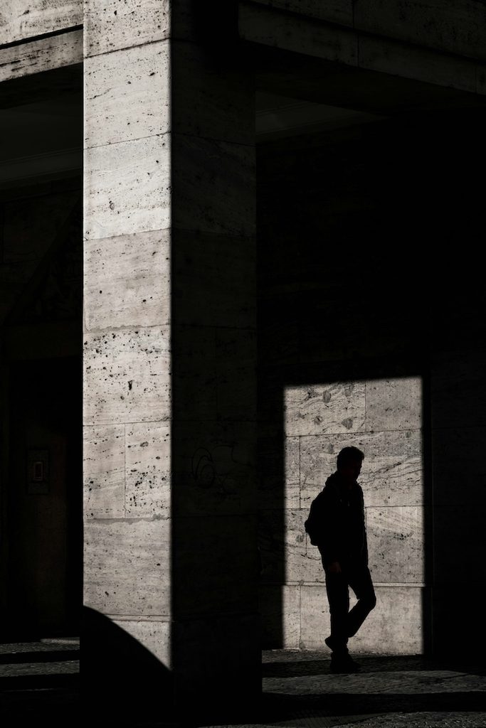 Walking shadow